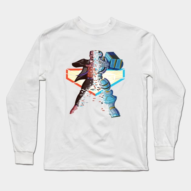 Go Robo Now Sunder Crux Transformation Long Sleeve T-Shirt by GoRoboNow